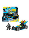 MTM5649_HFD48,Fisher Price Imaginext Dc Super Friends Vehicul Cu Figurina Batman Cu Costum Gri