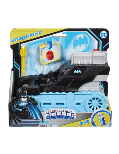 MTM5649_GVW26,Fisher Price Imaginext Dc Super Friends Vehicul Cu Figurina Bat-tech