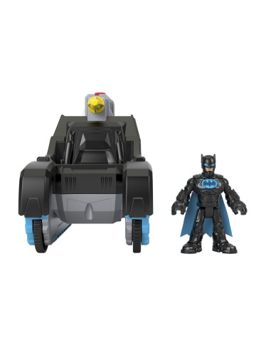 MTM5649_GVW26,Fisher Price Imaginext Dc Super Friends Vehicul Cu Figurina Bat-tech