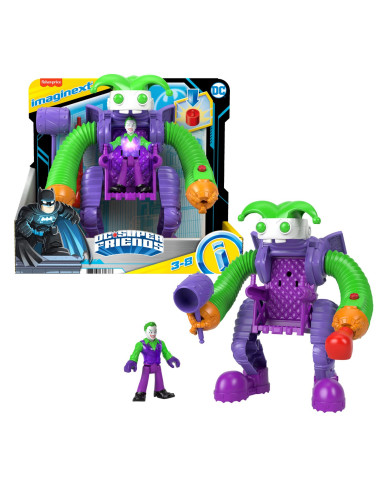 MTM5649_HGX80,Fisher Price Imaginext Dc Super Friends Vehicul Cu Figurina Joker
