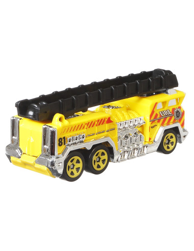 MTGRH81_HWN39,Hot Wheels Monster Truck Si Masinuta Metalica 5 Alarm