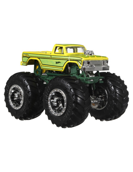 MTGRH81_HWN42,Hot Wheels Monster Truck Si Masinuta Metalica Midwest Madness