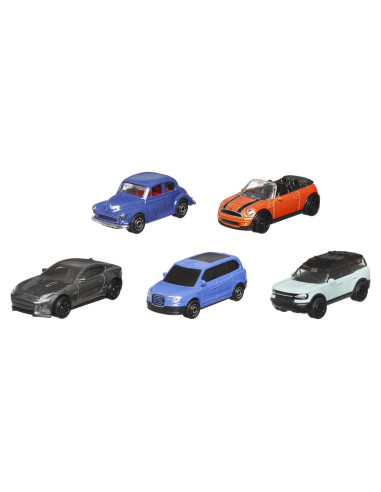 MTC1817_HVT62,Matchbox Set 5 Masinute Metalice Mbx British Roadways Scara 1:64
