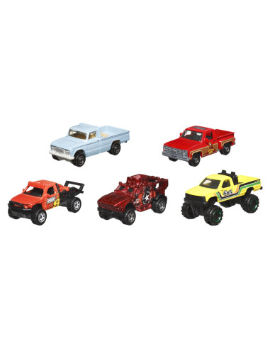 MTC1817_HVT68,Matchbox Set 5 Masinute Metalice Mbx Off Road Scara 1:64