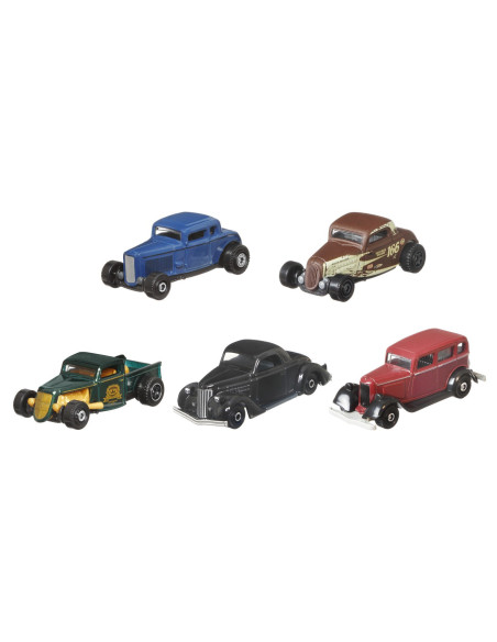 MTC1817_HVT79,Matchbox Set 5 Masinute Metalice Mbx Road Cruisers Scara 1:64