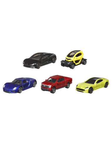 MTC1817_HVT60,Matchbox Set 5 Masinute Metalice Mbx Electric Drivers Scara 1:64