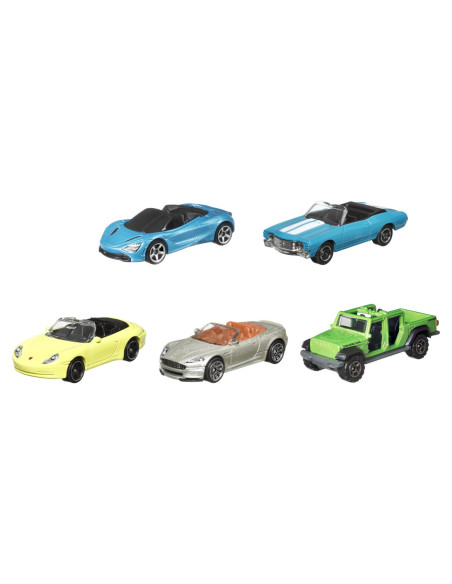 MTC1817_HVT75,Matchbox Set 5 Masinute Metalice Mbx Blue Highways Ii Scara 1:64