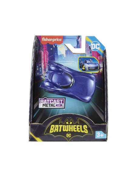 MTHML12_HML13,Fisher Price Batwheels Masinuta Metalica Batmobile 1:55