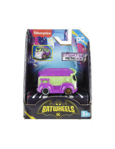 MTHML12_HML14,Fisher Price Batwheels Masinuta Metalica Prank Vanul Lui Joker 1:55