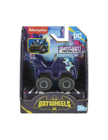 MTHML12_HML18,Fisher Price Batwheels Masinuta Metalica Camionul Buff 1:55