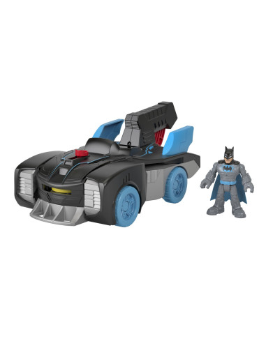 MTGWT24,Imaginext Dc Super Friends Vehicul Cu Figurina Bat-tech Batmobil