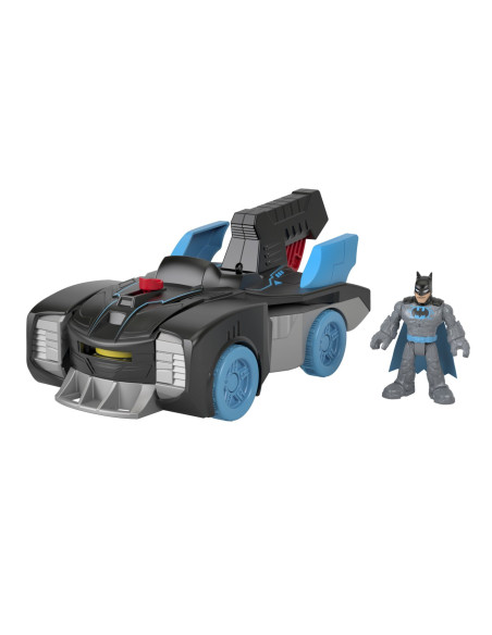 MTGWT24,Imaginext Dc Super Friends Vehicul Cu Figurina Bat-tech Batmobil