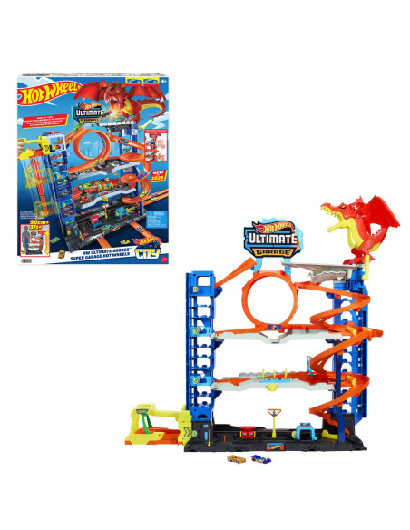 MTHKX48,Hot Wheels City Super Garajul