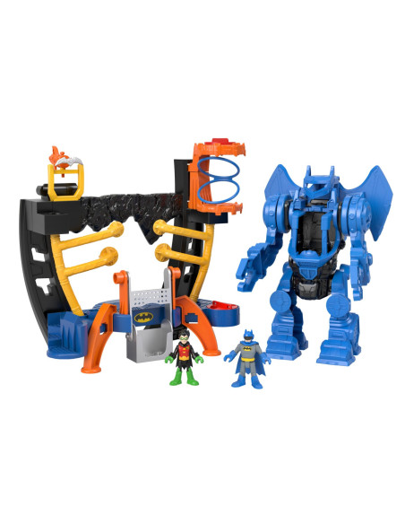 MTHML02,Fisher Price Imaginext Dc Super Friends Robot Batman Si Centru De Comanda