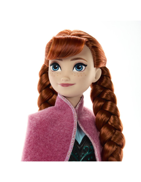 MTHTG24,Disney Frozen Papusa Anna Cu Fusta Magica