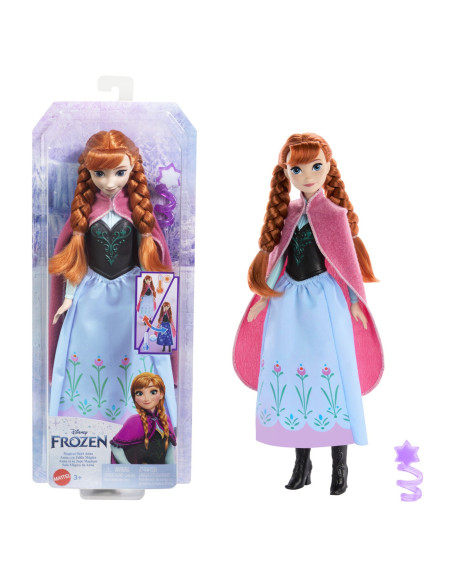 MTHTG24,Disney Frozen Papusa Anna Cu Fusta Magica