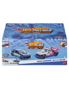 MTHPR91_HPR95,Hot Wheels Set 2 Masinute Metalice Pull Back Camaro Zl1 2022 Si Lolux 1:43