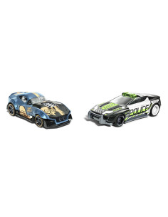 MTHPR91_HPR97,Hot Wheels Set 2 Masinute Metalice Pull Back Muscle And Blown Si Alpha Pursuit 1:43 2