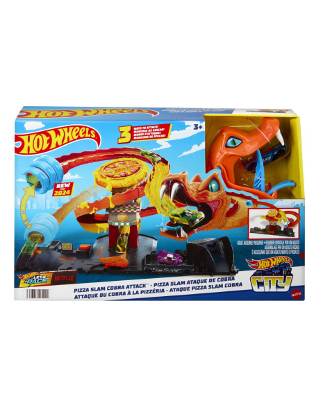 MTHTN81,Hot Wheels City Pizzeria Atacul Cobrei