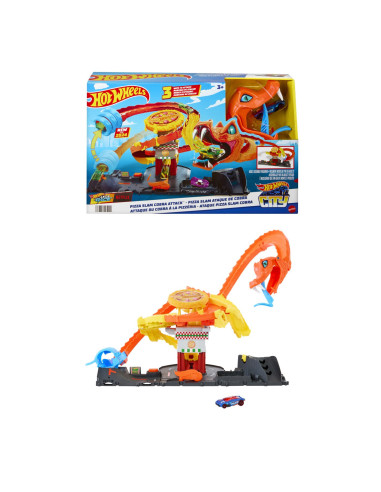 MTHTN81,Hot Wheels City Pizzeria Atacul Cobrei