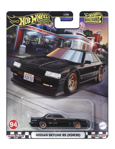 MTGJT68_HRT66,Hot Wheels Premium Boulevard Masinuta Metalica Nissan Skyline Rs Scara 1:64