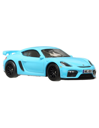 MTGJT68_HRT71,Hot Wheels Premium Boulevard Masinuta Metalica Porsche 718 Cayman Gt4 Scara 1:64