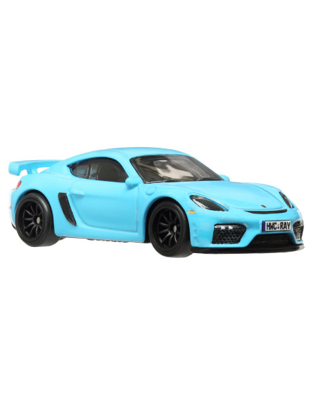 MTGJT68_HRT71,Hot Wheels Premium Boulevard Masinuta Metalica Porsche 718 Cayman Gt4 Scara 1:64