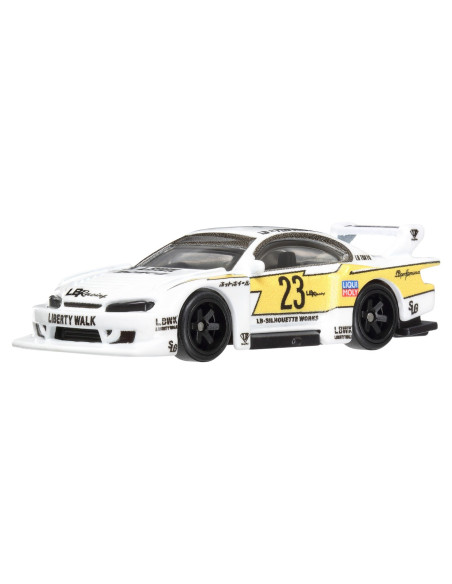 MTGJT68_HRT64,Hot Wheels Premium Boulevard Masinuta Metalica Lb Super Silhouette Nissan Silvia Scara 1:64
