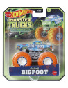 MTHCB50_HWC88,Hot Wheels Monster Truck Glow In The Dark Masinuta Bigfoot Scara 1:64