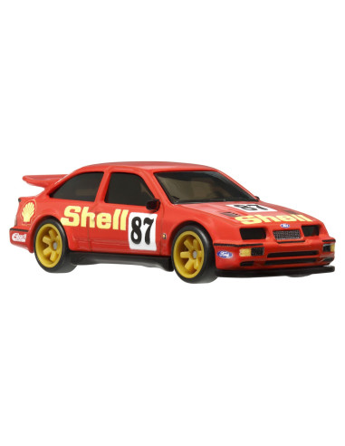 MTHBL96_HRR73,Hot Wheels Premium Set 2 Masinute Metalice Ford Sierra Cosworth Si Ford Escort Rs Cosworth Scara 1:64