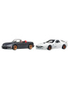 MTHBL96_HRR75,Hot Wheels Premium Set 2 Masinute Metalice Mazdaspeed Miata Si Mazda Rx7 Fc Pandem Scara 1:64