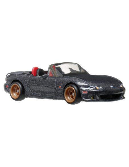 MTHBL96_HRR75,Hot Wheels Premium Set 2 Masinute Metalice Mazdaspeed Miata Si Mazda Rx7 Fc Pandem Scara 1:64
