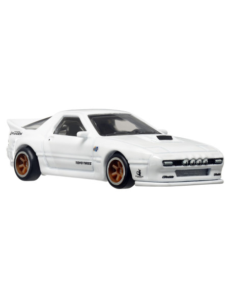 MTHBL96_HRR75,Hot Wheels Premium Set 2 Masinute Metalice Mazdaspeed Miata Si Mazda Rx7 Fc Pandem Scara 1:64