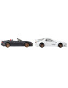 MTHBL96_HRR75,Hot Wheels Premium Set 2 Masinute Metalice Mazdaspeed Miata Si Mazda Rx7 Fc Pandem Scara 1:64