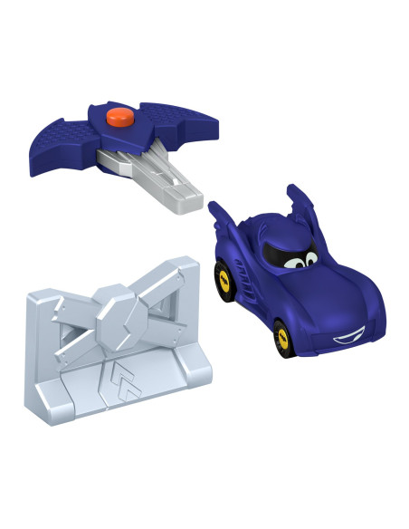 MTHRJ53_HRJ54,Fisher Price Batwheels Masinuta Albastra Scara 1:55
