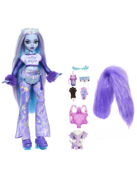 MTHNF64,Monster High Papusa Abbey Bominable Si Animalut Tundra