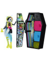 MTHNF79,Monster High Neon Frights Papusa Frankie Stein