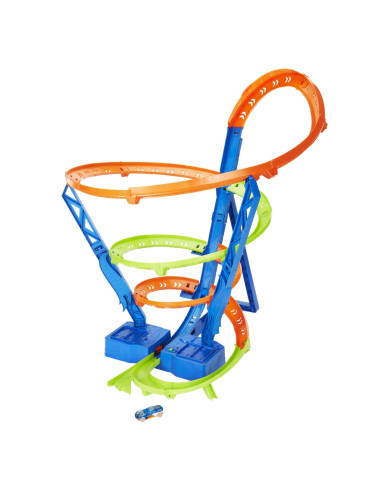 MTHGV67,Hot Wheels Action Set Coliziunea Spiral Speed