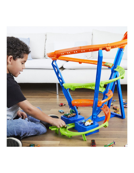 MTHGV67,Hot Wheels Action Set Coliziunea Spiral Speed