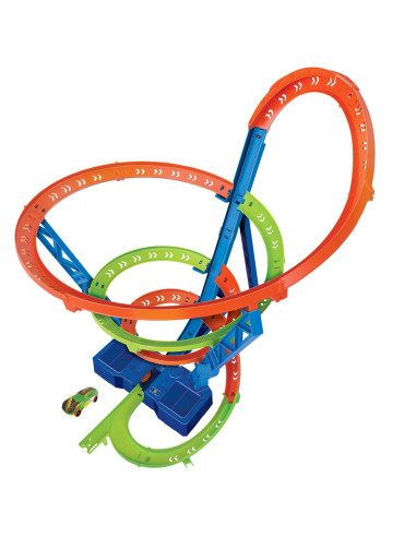 MTHGV67,Hot Wheels Action Set Coliziunea Spiral Speed