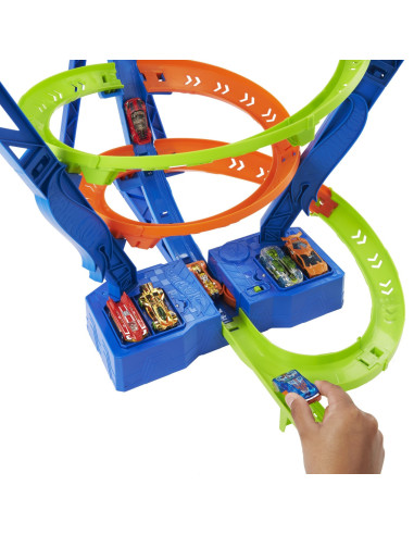 MTHGV67,Hot Wheels Action Set Coliziunea Spiral Speed