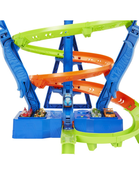 MTHGV67,Hot Wheels Action Set Coliziunea Spiral Speed