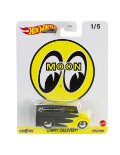 MTDLB45_HKC93,Hot Wheels Premium Real Riders Pop Culture Masinuta Metalica Dairy Delivery Scara 1:64