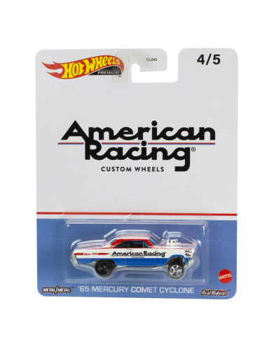 MTDLB45_HKD06,Hot Wheels Premium Real Riders Pop Culture Masinuta Metalica Mercury Comet Cyclone 65 Scara 1:64
