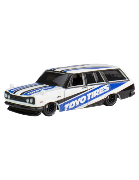 MTDLB45_HKD05,Hot Wheels Premium Real Riders Pop Culture Masinuta Metalica Nissan Skyline Van 69 Scara 1:64