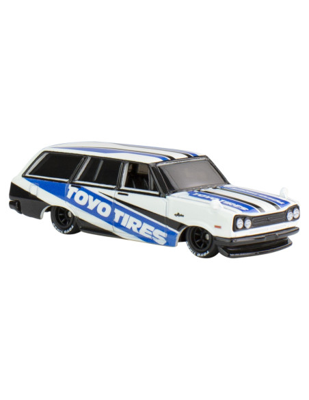MTDLB45_HKD05,Hot Wheels Premium Real Riders Pop Culture Masinuta Metalica Nissan Skyline Van 69 Scara 1:64