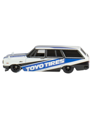 MTDLB45_HKD05,Hot Wheels Premium Real Riders Pop Culture Masinuta Metalica Nissan Skyline Van 69 Scara 1:64