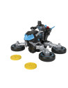 MTM5649_GXX13,Fisher Price Imaginext Dc Super Friends Vehicul Motocicleta Cu Figurina Batman Cu Costum Gri
