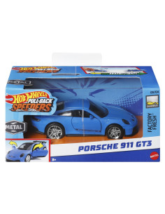 MTHPR70_HWH47,Hot Wheels Masinuta Metalica Cu Sistem Pull Back Porsche 911 Gt3 Scara 1:43