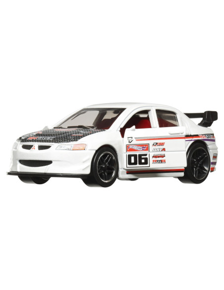 MTHPR70_HPR73,Hot Wheels Masinuta Metalica Cu Sistem Pull Back Lancer Evolution Ix Scara 1:43